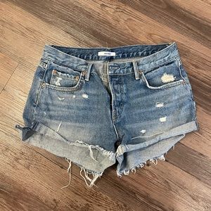 Denim shorts